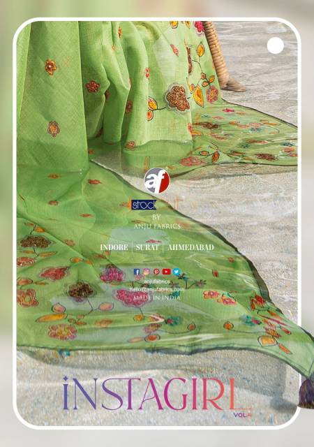 Instagirl Vol 4 By Anju Modal Silk Readymade Suits Catalog